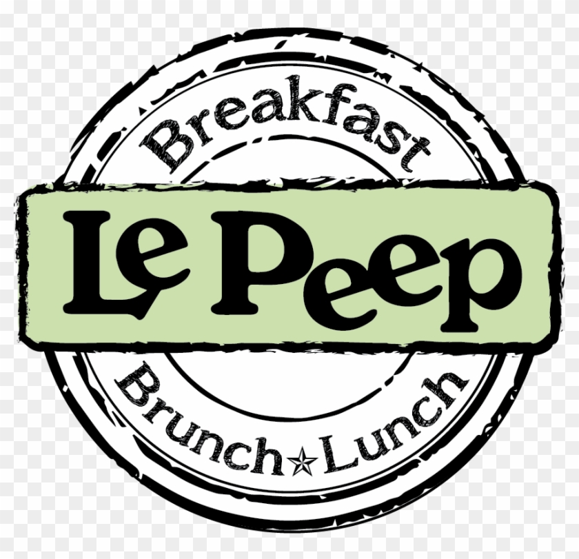 Le Peep Restaurant Logo Clipart #1310303