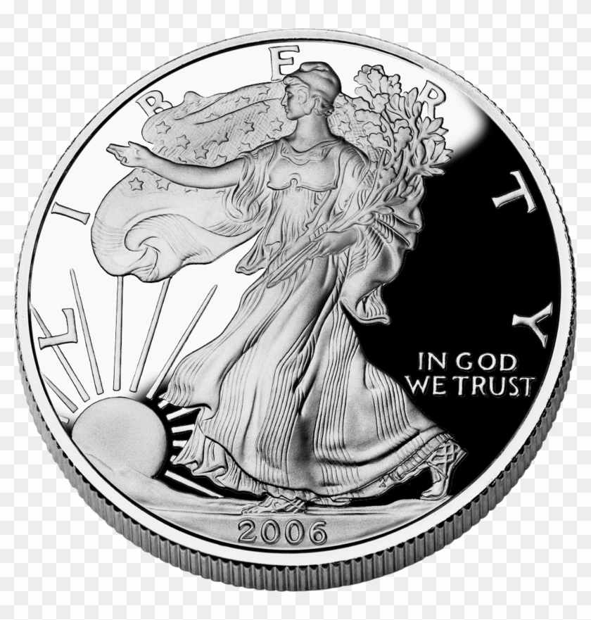 2016 Silver American Eagle - Silver Rounds Clipart