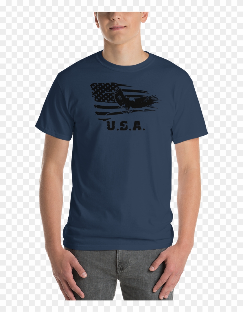 American Flag & Eagle - Shirt Clipart