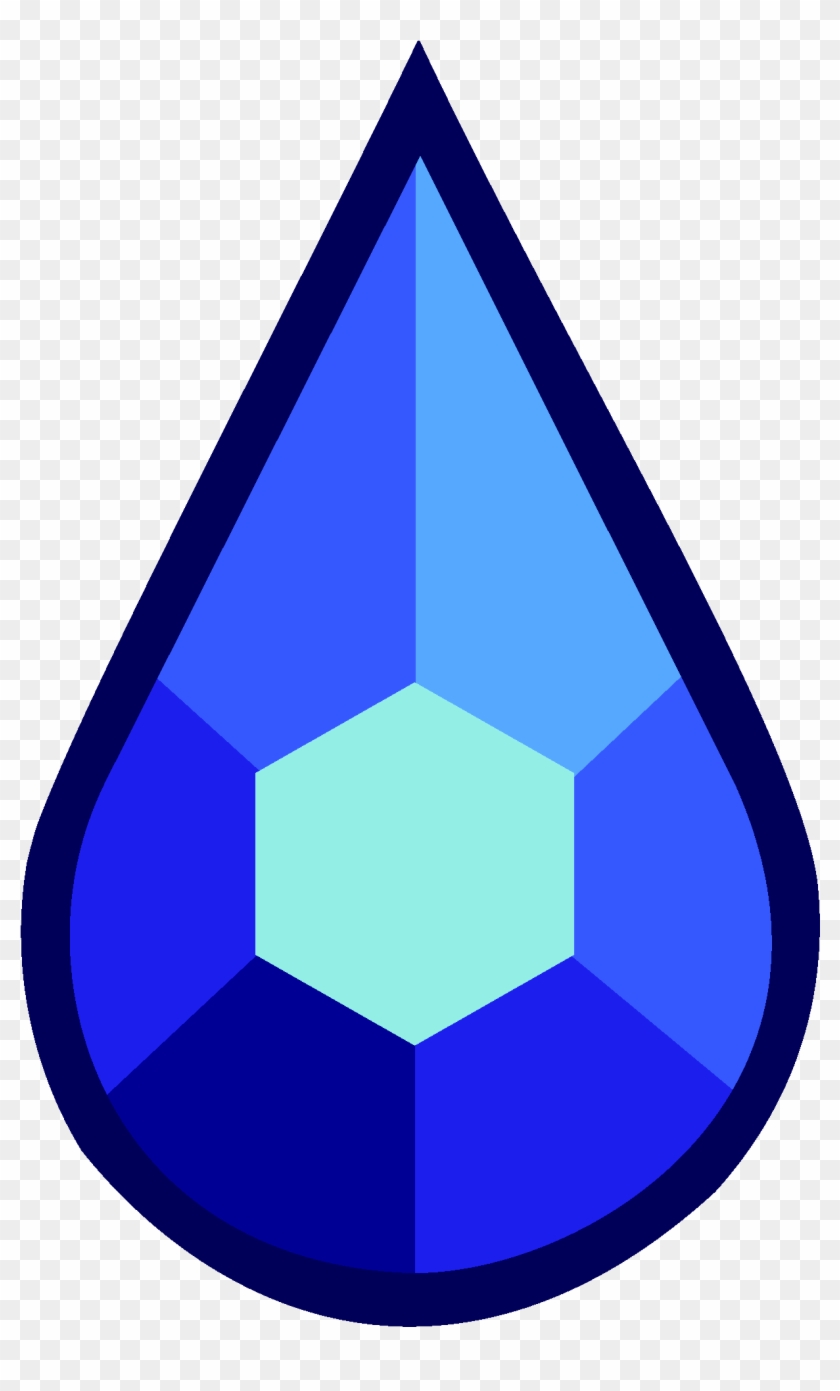 Sapphire Png - Steven Universe Gem Png Clipart #1310875