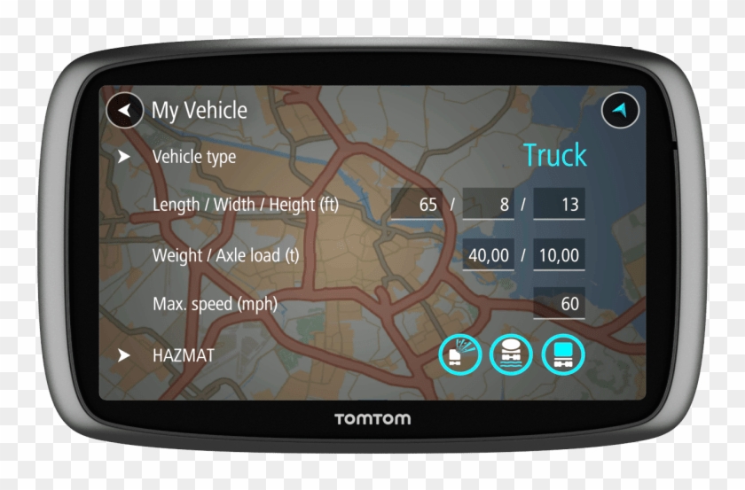 Miscellaneous - Tomtom Trucker 6000 Prezzo Clipart #1310991