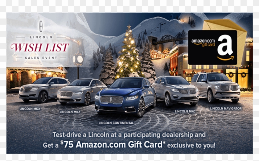 00 Amazon Gift Card From Lincoln No Purchase Required - Maybach 62 Clipart #1311134