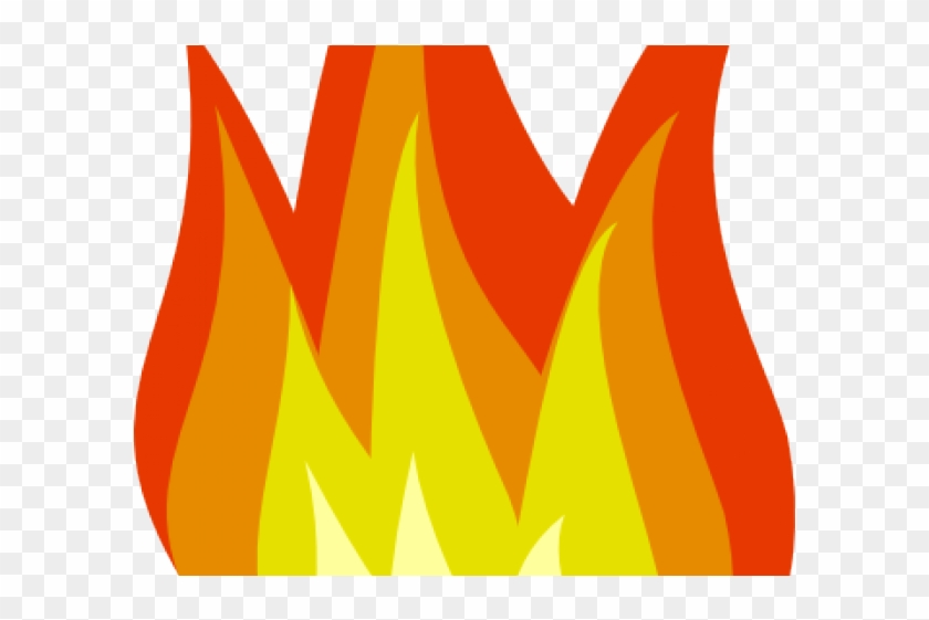 Fire Flames Clipart Vector - Png Download #1311173