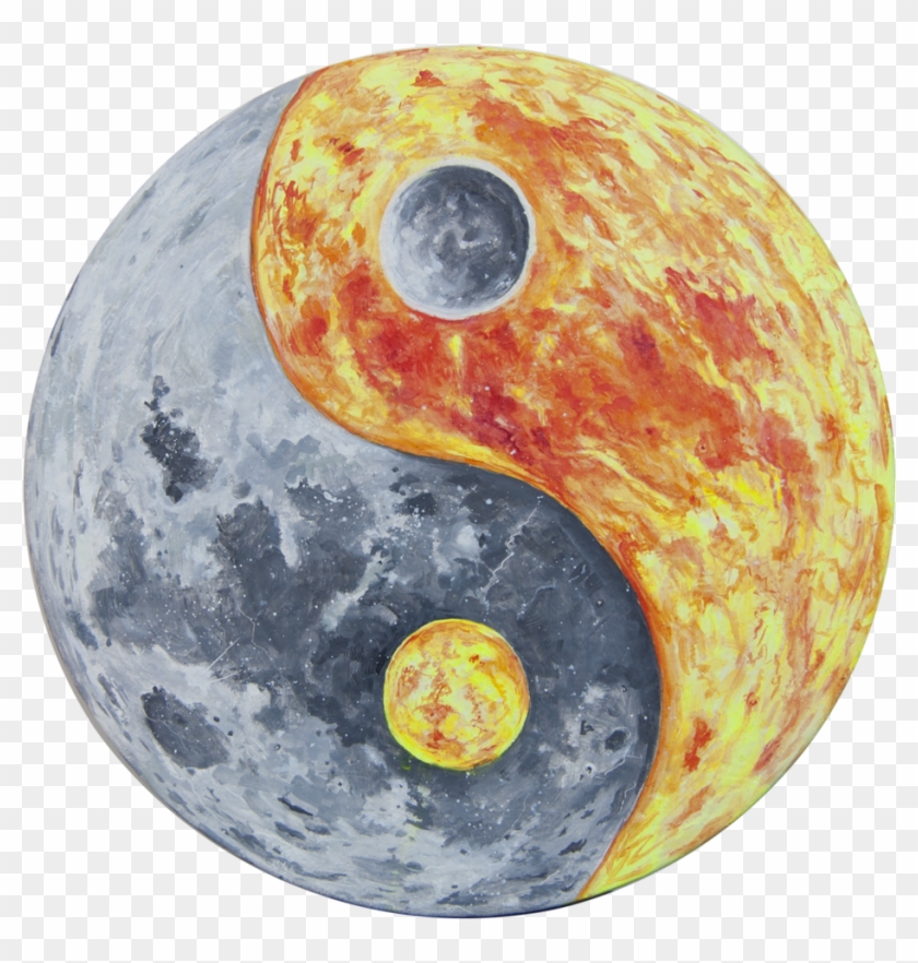 "sun And Moon" Art Print Amy - Moon Clipart