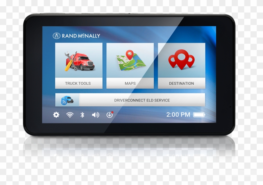 Choosing The Best Gps For Truck Drivers - Rand Mcnally Tnd 740 Clipart #1311323