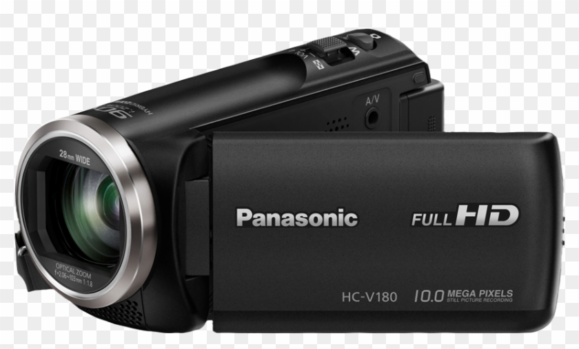 Panasonc Hc-v180 - Panasonic Hc V180eb K Clipart #1311536