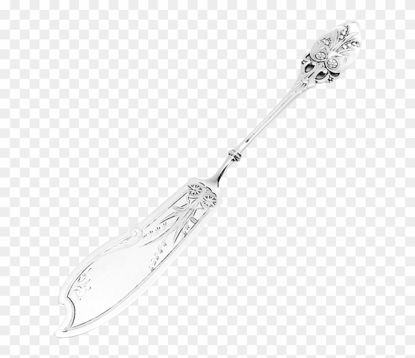 Lily Master Butter Knife Sterling Silver Gorham - Knife Clipart #1311607