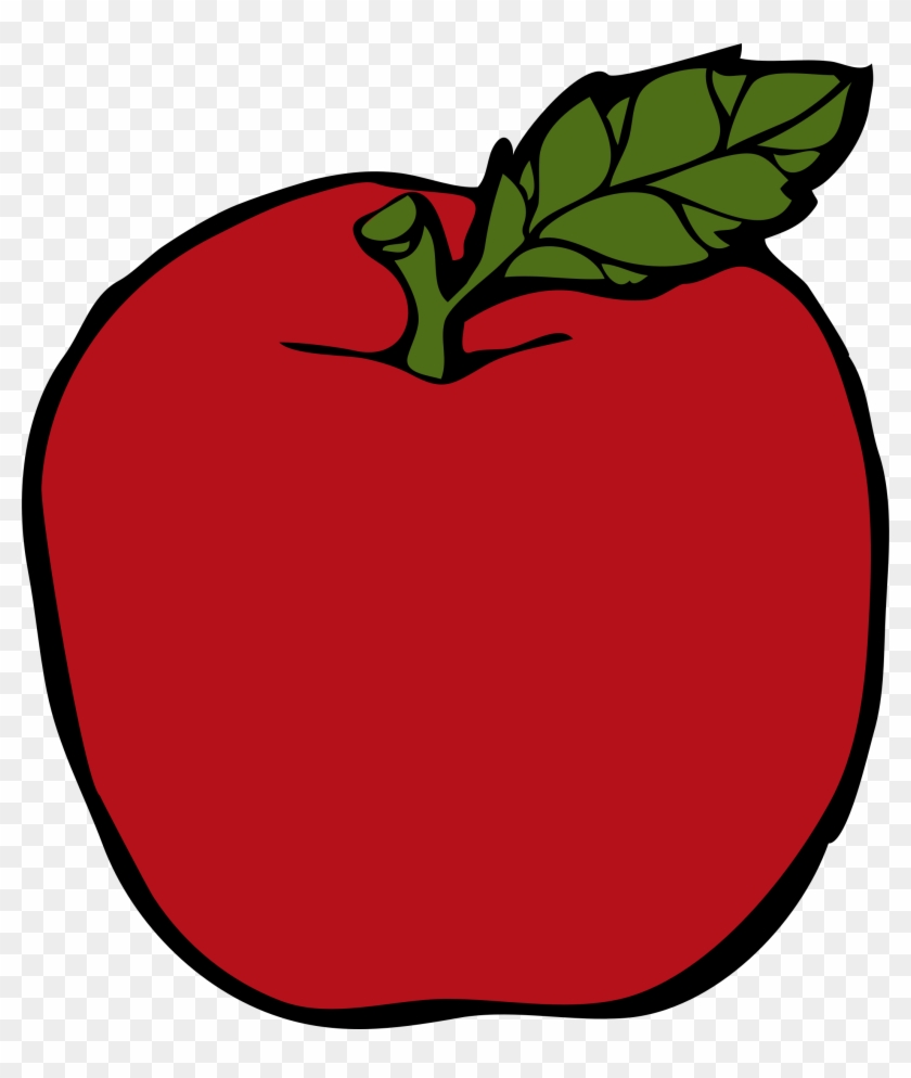 Red Apple Clipart - Apple Clipart - Png Download #1311687