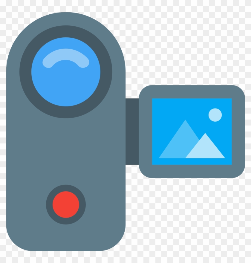 Open - Camcorder Icon Clipart #1312026