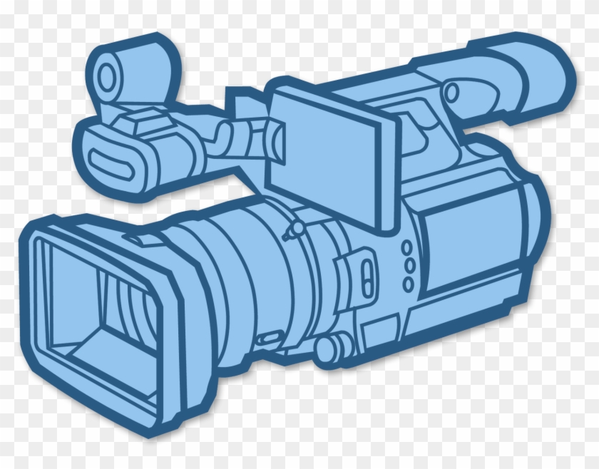 Camcorder Clipart - Camera Video Vector Png Transparent Png #1312107