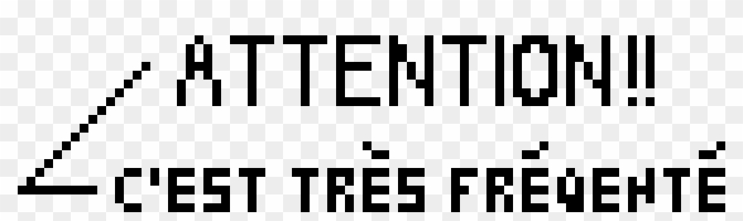 Attention - Monochrome Clipart #1312141