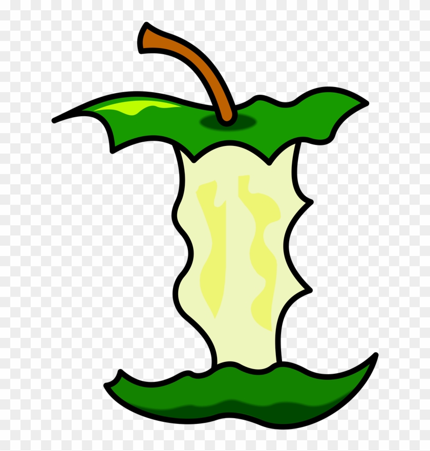 Apple Core - Openclipart - Png Download #1312332