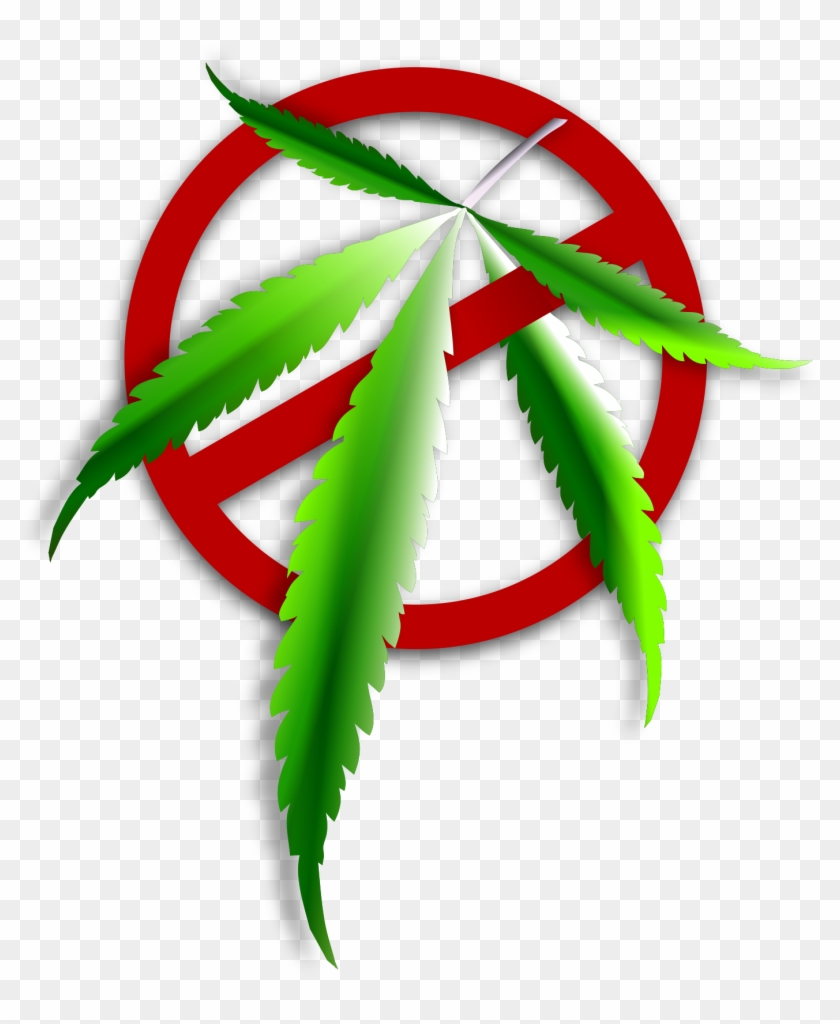 This Free Icons Png Design Of No Marijuana Sign Clipart