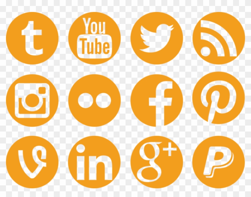 Free Png Download Marketing With Social Media 10 Easy - Social Media Messenger Icons Clipart #1312394