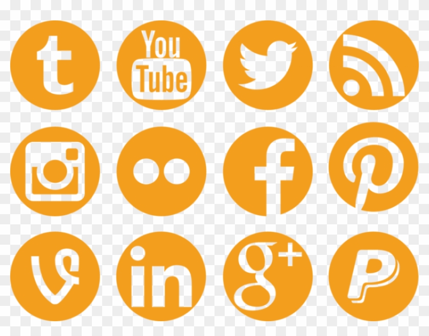 Free Png Download Marketing With Social Media 10 Easy - Social Media Messenger Icons Clipart