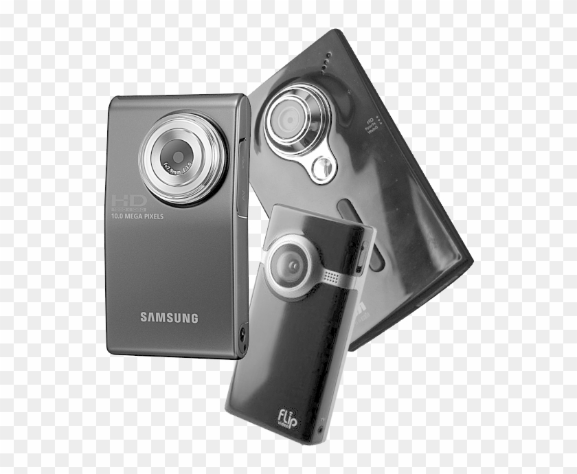 Had Read About This Tiny Camcorders Before But I Didn't - Samsung Hmx U10 Clipart #1312422