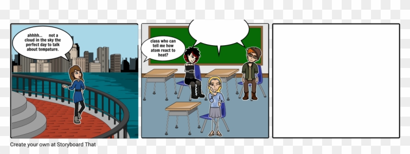 Atoms Reaction - Positive Externalities Cartoon Clipart
