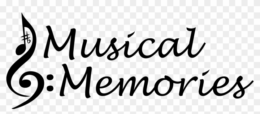 Musical Memories - Calligraphy Clipart #1312554