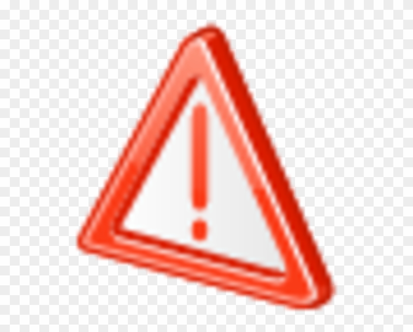 Attention Icon Image - Transparent Error Icon Png Clipart #1312647