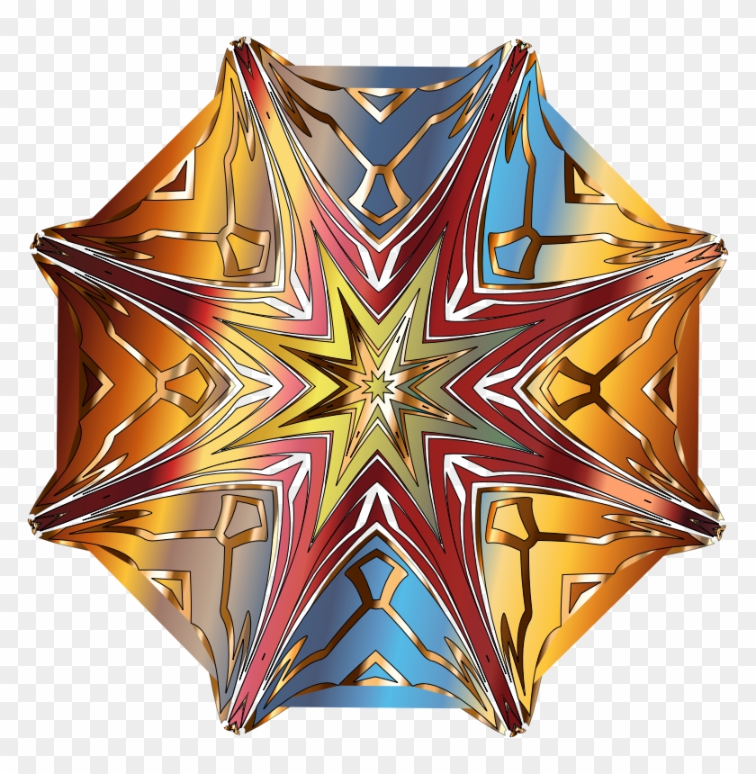 Medium Image - Kaleidoscope Clipart #1313124