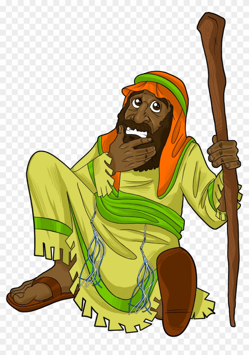 Bible Clipart Music - Fish Jonah Bible Character Cartoon - Png Download