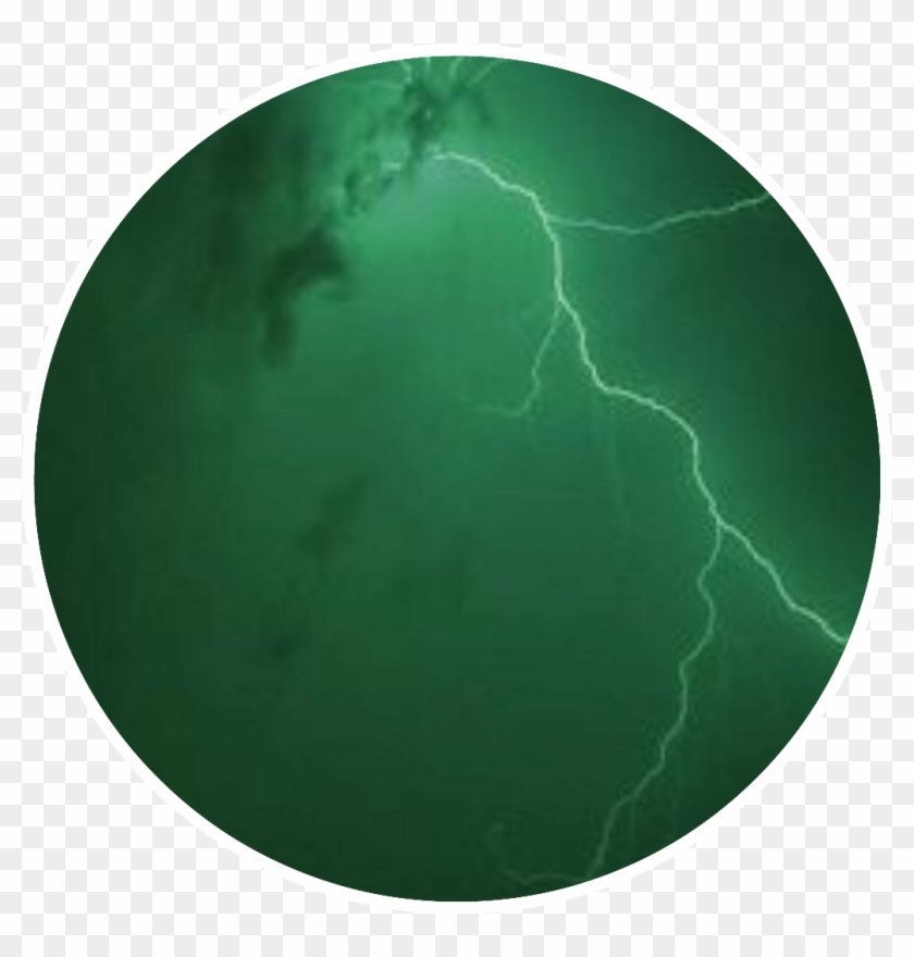 #green #lightning #greenlightning #aesthetic #background - Circle Clipart #1313419