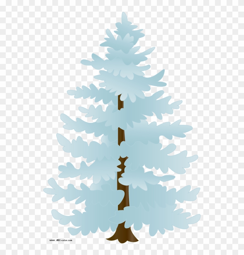 Snow Covered Tree Raster Clipart Jpg Free - Snowy Birch Tree Clipart - Png Download #1313525