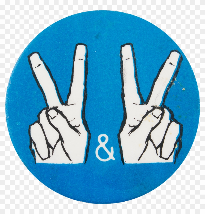 Richard Nixon Peace Sign - Sign Clipart #1313810