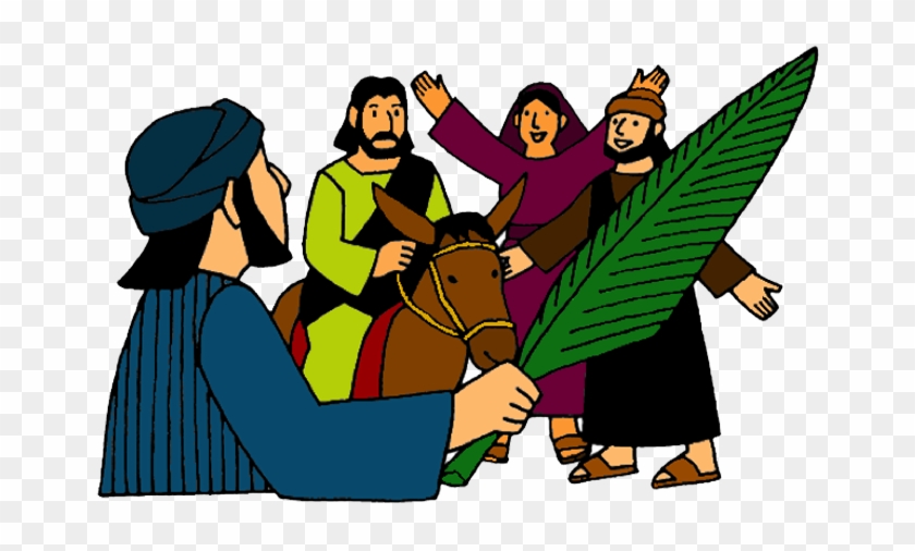 Triumphal Entry Mission Bible Class - Jesus Triumphal Entry Clipart - Png Download