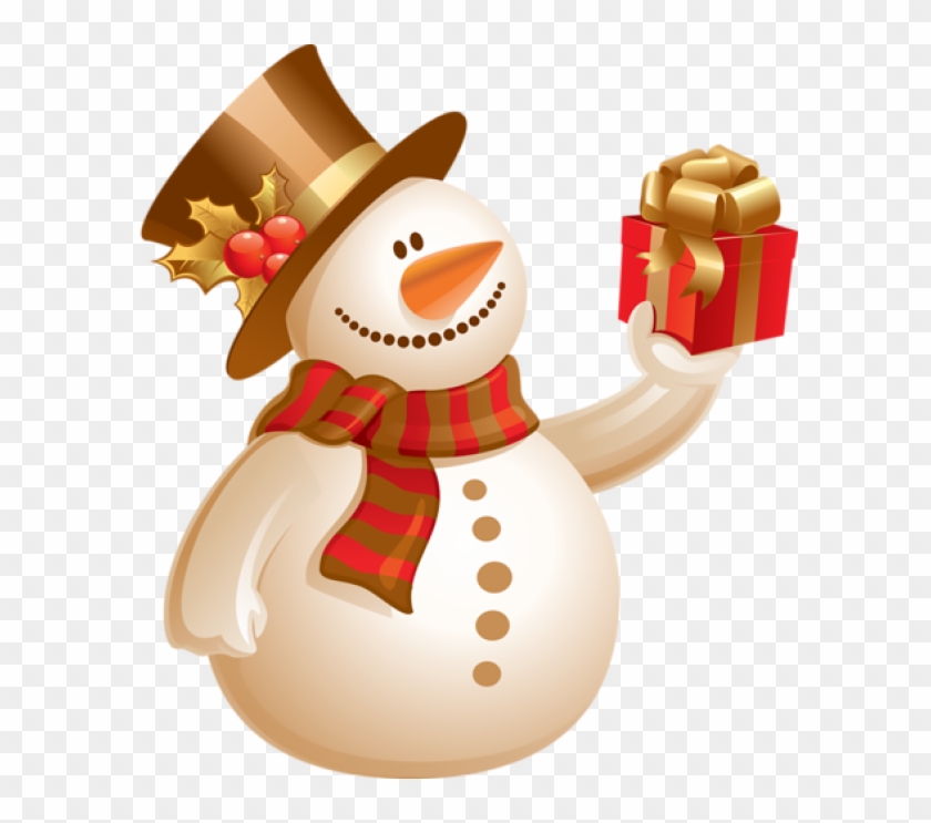 Snow Man Png Free Download - Снеговики Png Clipart