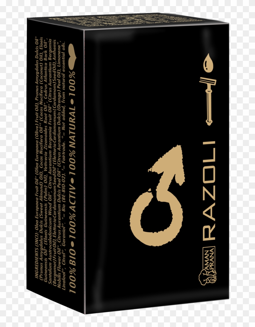 Download Amanprana Razoli Shaving Oil Man Package - Huile Rasage Femme Clipart #1313936