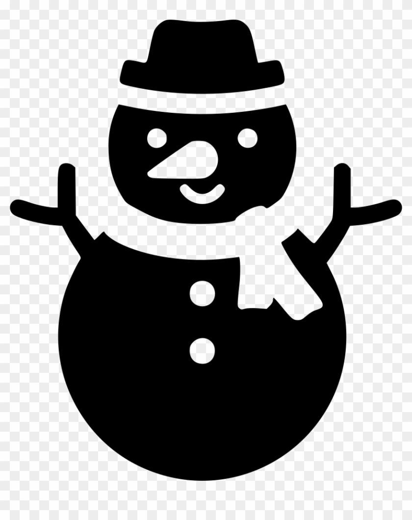 Xmas Snowman Frozen Png - Snowman Svg Free Clipart #1314070