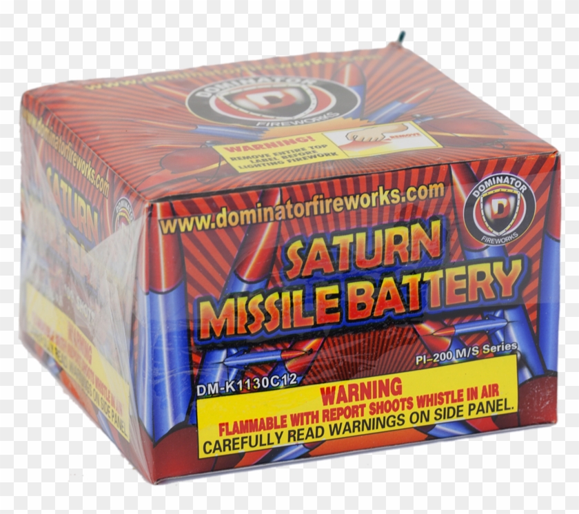 100 Shot Saturn Missile - Box Clipart #1314295