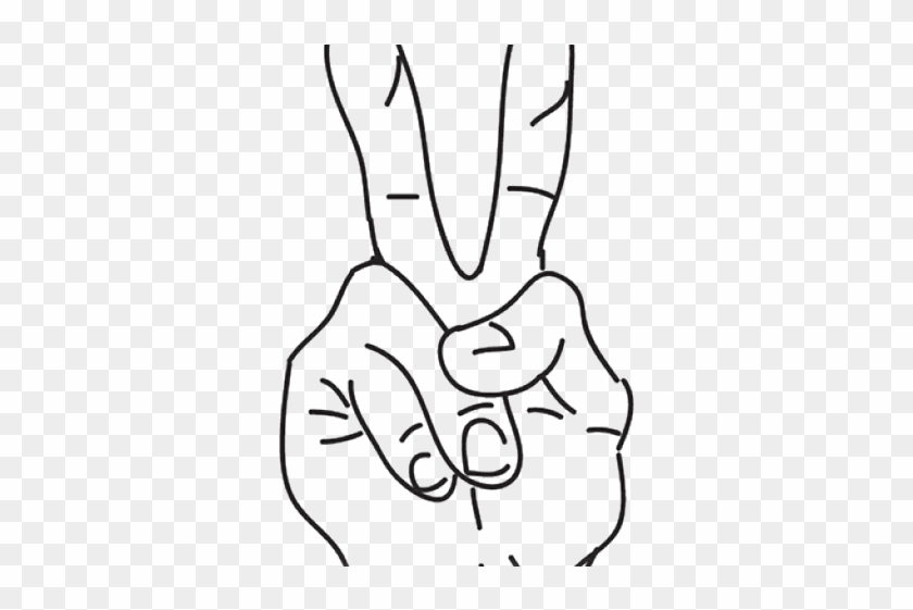 Hand Gesture Clipart Peace - Clip Art - Png Download #1314524