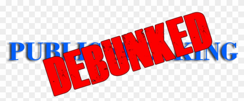 Nl/wp Public Speaking Debunked 2 - Parallel Clipart #1315032