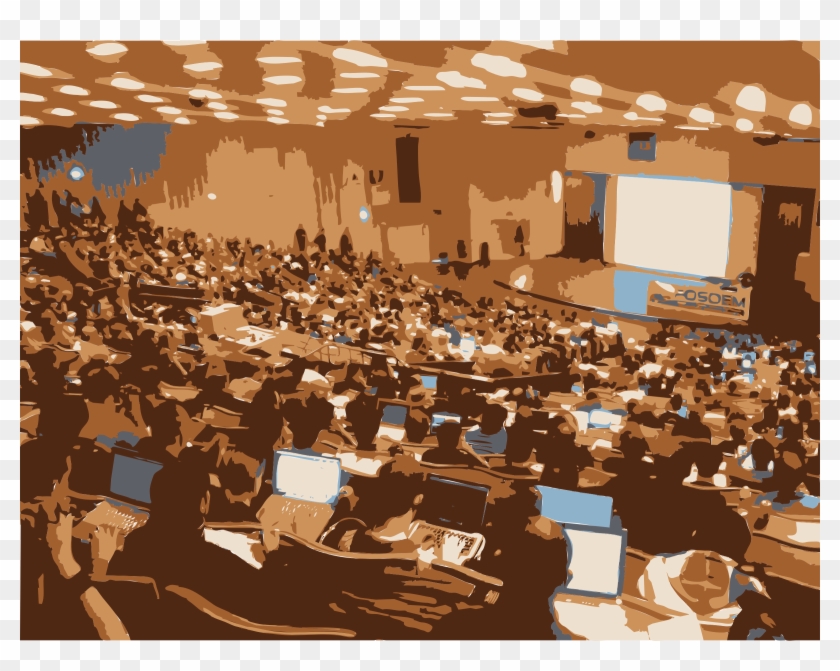 This Free Icons Png Design Of Fosdem Jon Speaking 2010 Clipart #1315274