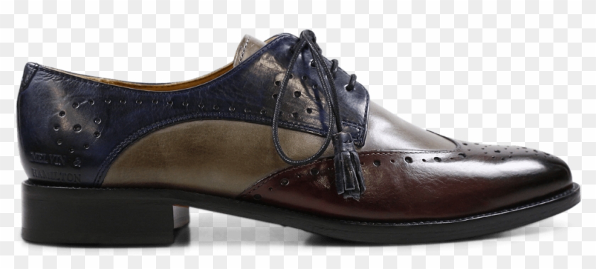 Derby Shoes Betty 3 Crust Burgundy Smoke Navy Tassel - Leather Clipart