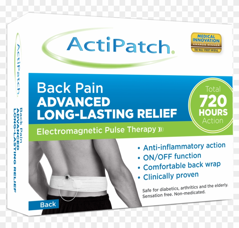 Image Information - Actipatch Back Pain Relief Clipart #1315583