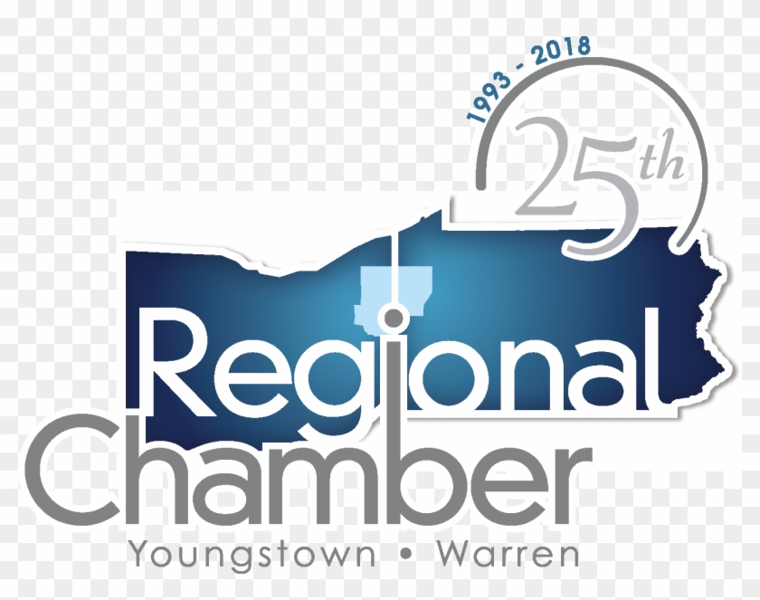 25th Anniversary Logo - Youngstown Warren Regional Chamber Clipart