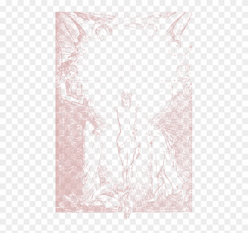 Secret Of Happiness Crucifixion Transparent - Sketch Clipart