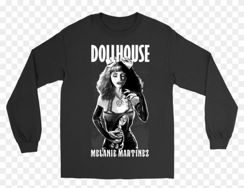 Dollhouse Metal Shirt - Long-sleeved T-shirt Clipart