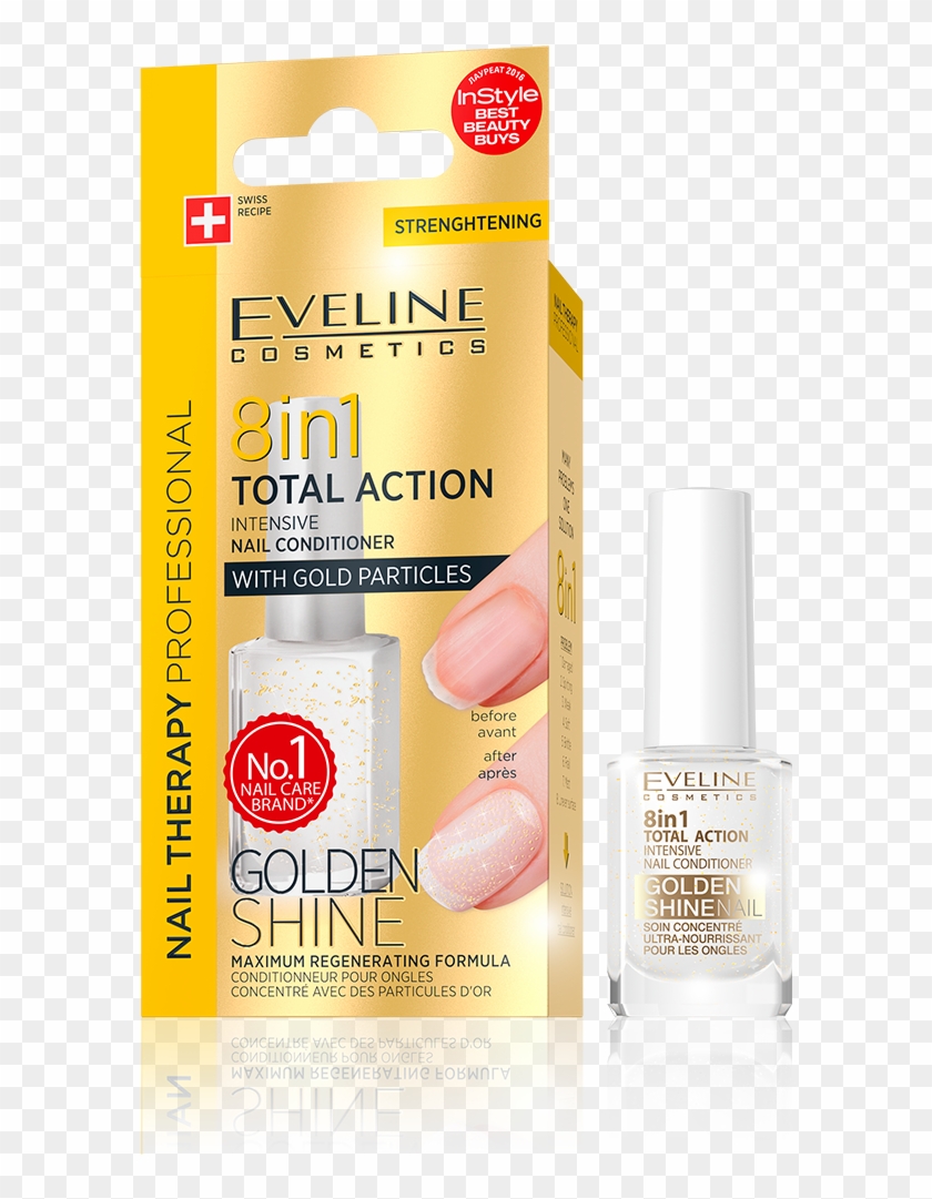 8 In 1 Total Action Golden Shine - Eveline 8 In 1 Golden Shine Clipart #1316291