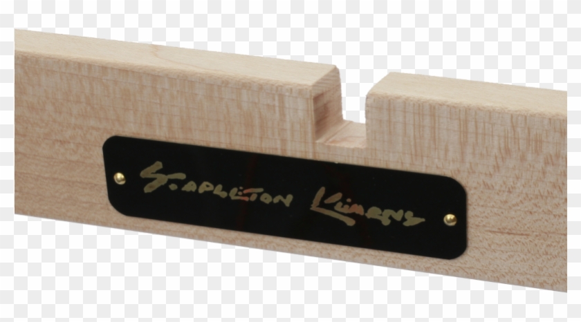 This Stapleton Kearns Signature Nameplate Replicates - Plywood Clipart