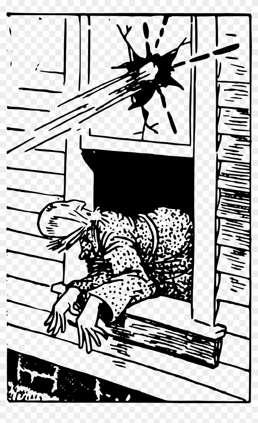 This Free Icons Png Design Of Baseball Hits A Window Clipart #1316937