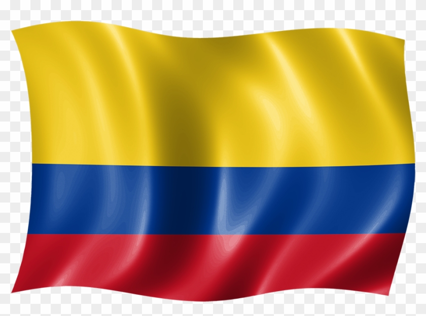 Colombia Bandera Png - Bandera Nacional De Colombia Clipart #1317215