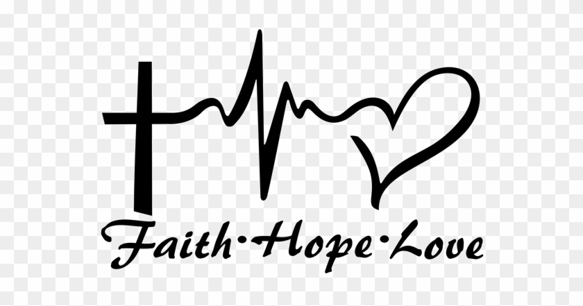 Faith Png Free Download - Faith Hope Love Vector Clipart #1317236
