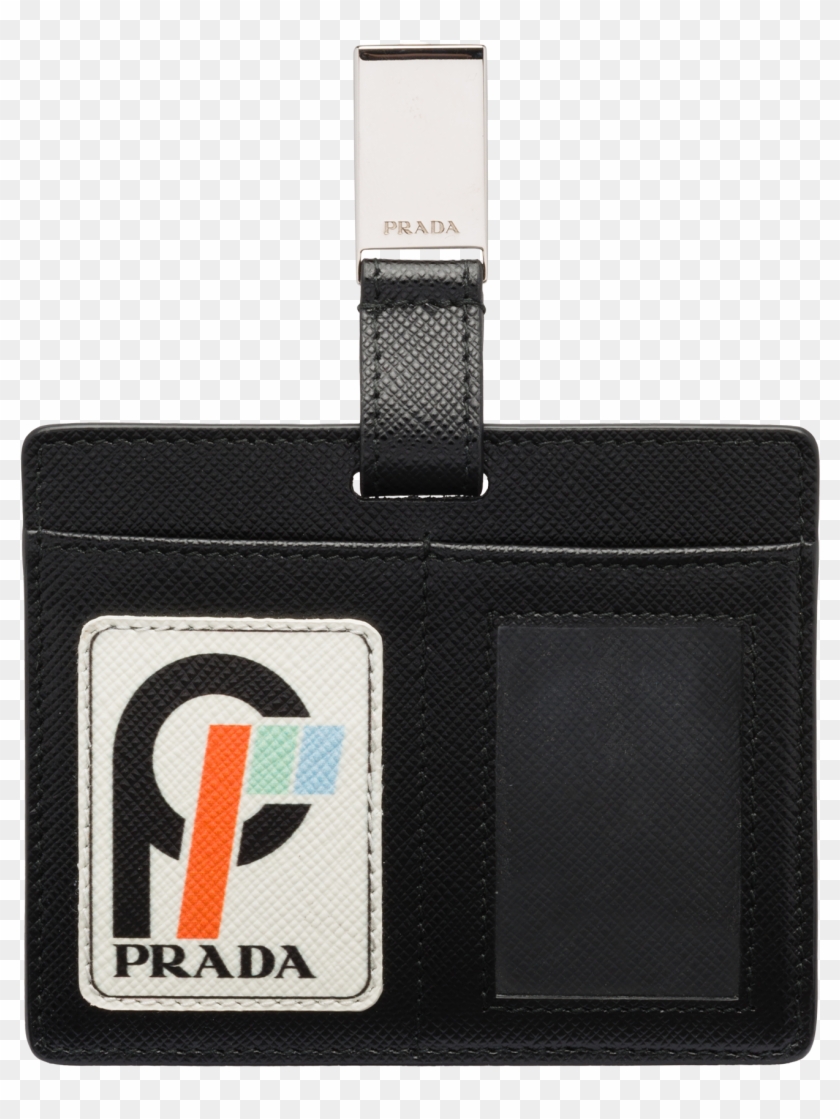 Saffiano Leather Name Tag - Prada Name Tag Clipart