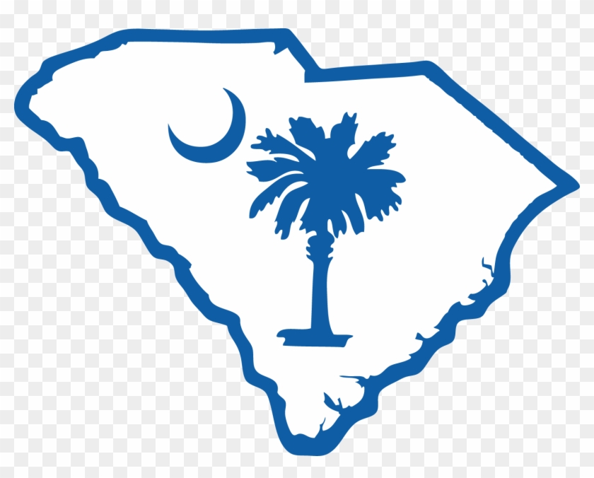 South Carolina Home State Svg Cuttable Designs - Sc State Clipart