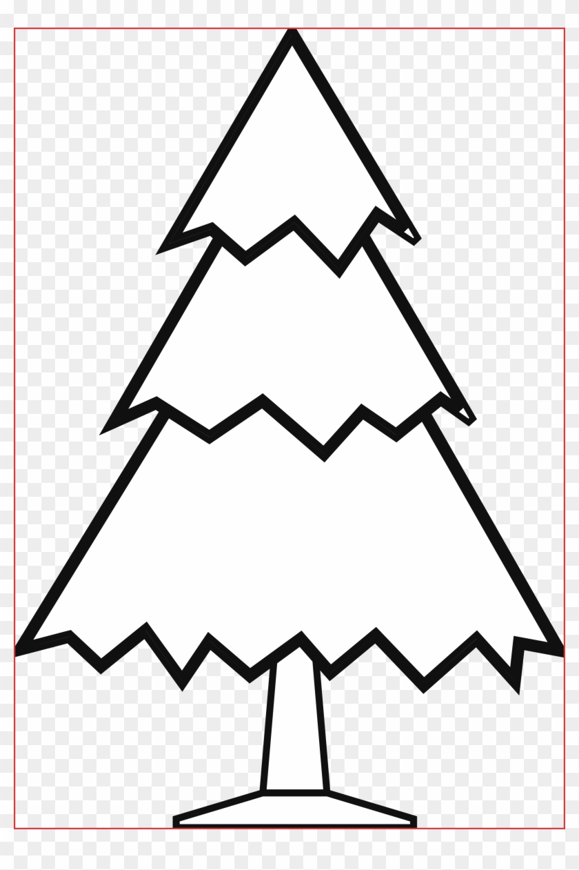 Simple 20black 20and 20white 20tree 20drawing - Christmas Drawings Ideas Easy Clipart #1318285