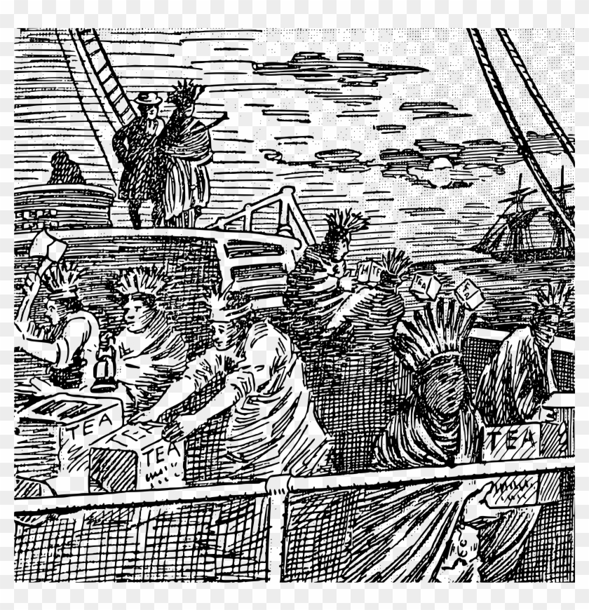 This Free Icons Png Design Of Boston Tea Party Clipart #1318476